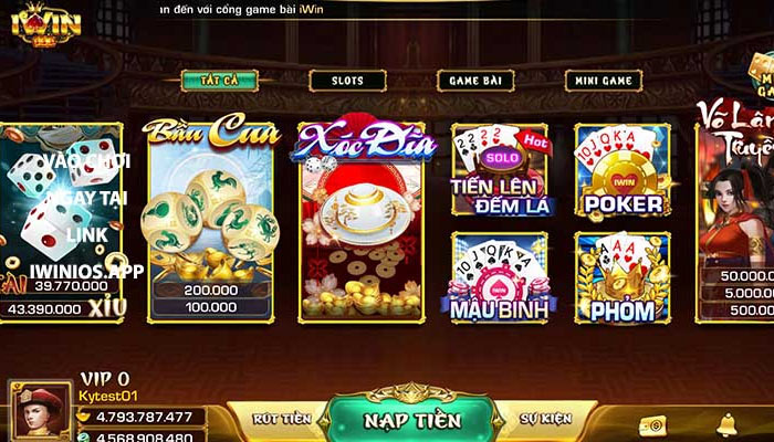 Review cổng game iWin Club