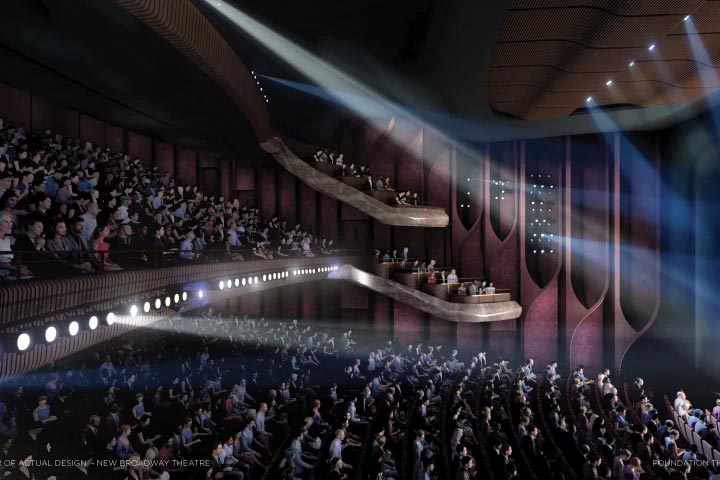 Bối cảnh nhà hát của Sydney sẽ nhận được lượng lớn sự đồng thuận của nhà hát theo phong cách Broadway mới tại The Star Casino.