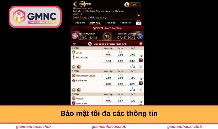 MANCLUB – Nơi Giải Trí Minh Bạch, Đa Dạng Và Hấp Dẫn 3 Bảo mật tối đa các thông tin
