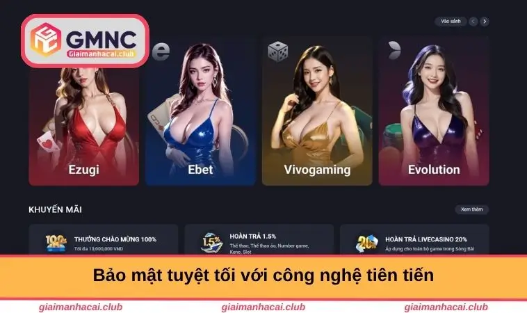 Bảo mật tuyệt tối với công nghệ tiên tiến