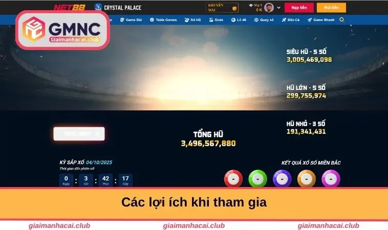 Các lợi ích khi tham gia