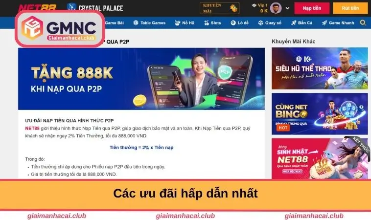 Các ưu đãi hấp dẫn nhất