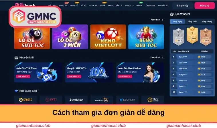 RIKBET – Trải Nghiệm Cược Online Đỉnh Cao Không Thể Bỏ Lỡ 3 Cách tham gia đơn giản dễ dàng