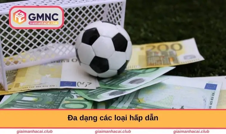 Đa dạng các loại hấp dẫn