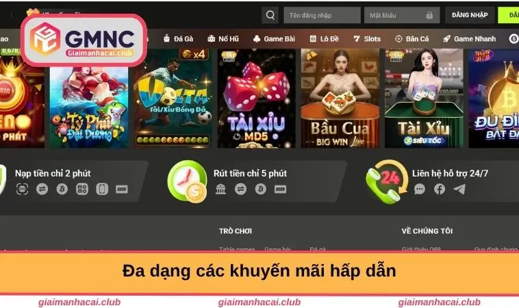 Q88 – Nền Tảng Giải Trí Trực Tuyến Hàng Đầu Cho Người Việt 3 Đa dạng các khuyến mãi hấp dẫn