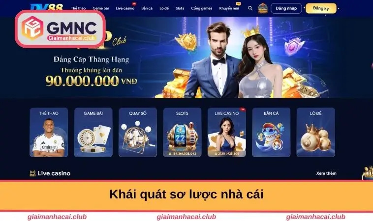 DV88 – Sân Chơi Đẳng Cấp Với Casino Online Và Cược Thể Thao 1 Khái quát sơ lược nhà cái