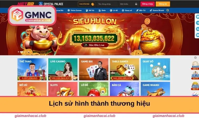 NET88 – Trải Nghiệm Cá Cược Uy Tín, An Toàn Và Hấp Dẫn 1 Lịch sử hình thành thương hiệu