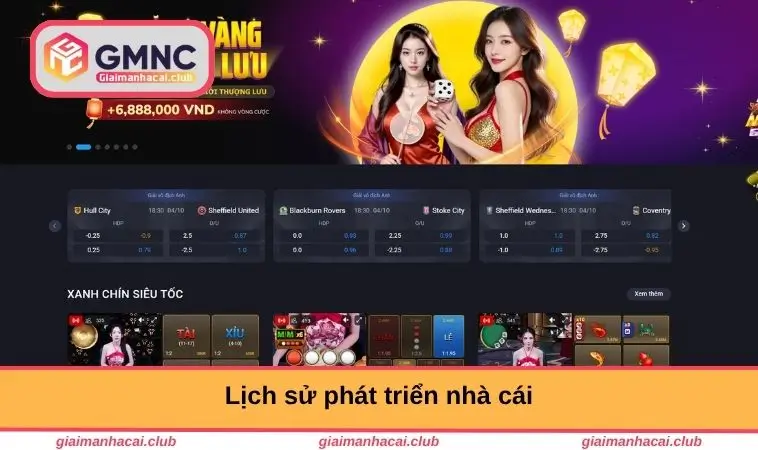 Lịch sử phát triển nhà cái