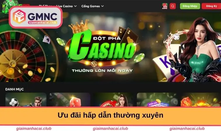 KONG88 – Trải Nghiệm Đỉnh Cao, Uy Tín Và Hấp Dẫn Nhất 2025 3 Ưu đãi hấp dẫn thường xuyên