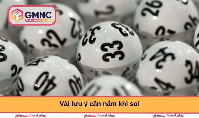 Vài lưu ý cần nắm khi soi